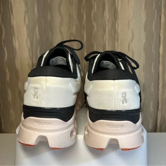 On Cloud Cloudstratus 3 Running Sneaker Women’s 10 Undyed White/Sand Orange - Picture 7 of 16